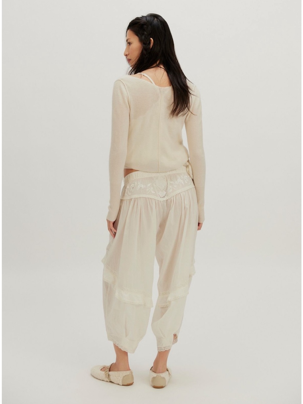 FREE PEOPLE LOVED YOU FIRST PANTS🌸🪻☀️ - Picture 2 of 4